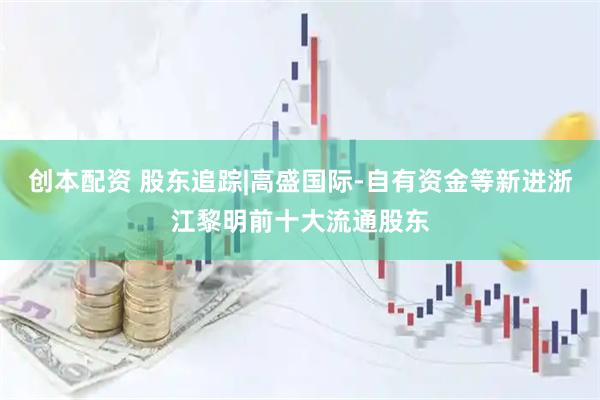 创本配资 股东追踪|高盛国际-自有资金等新进浙江黎明前十大流通股东